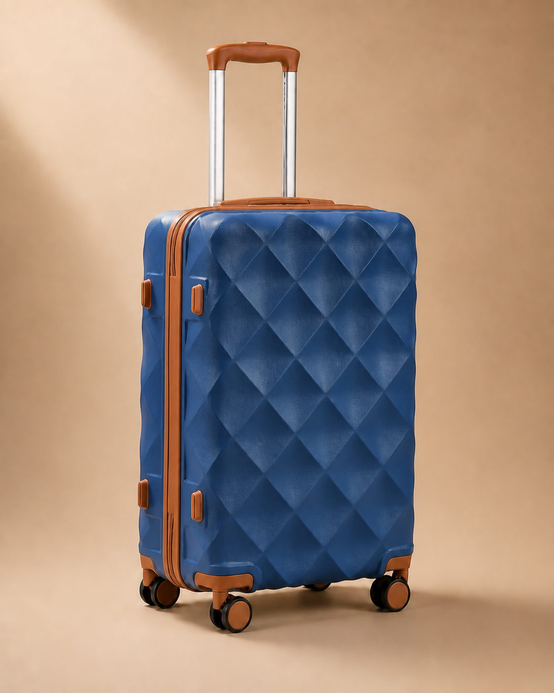 Ludlow Large Capacity Hard Shell Suitcase - 32 Inch in Blue