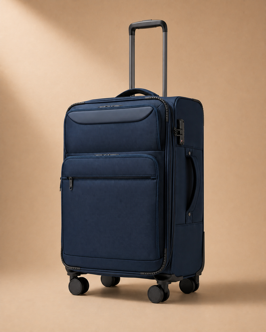Dornoch Soft Shell Suitcase in Blue