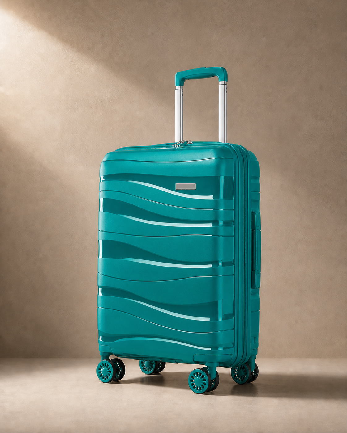 Gorran Carry-On Hard Shell Cabin Suitcase - 20/24/28 Inch in Blue