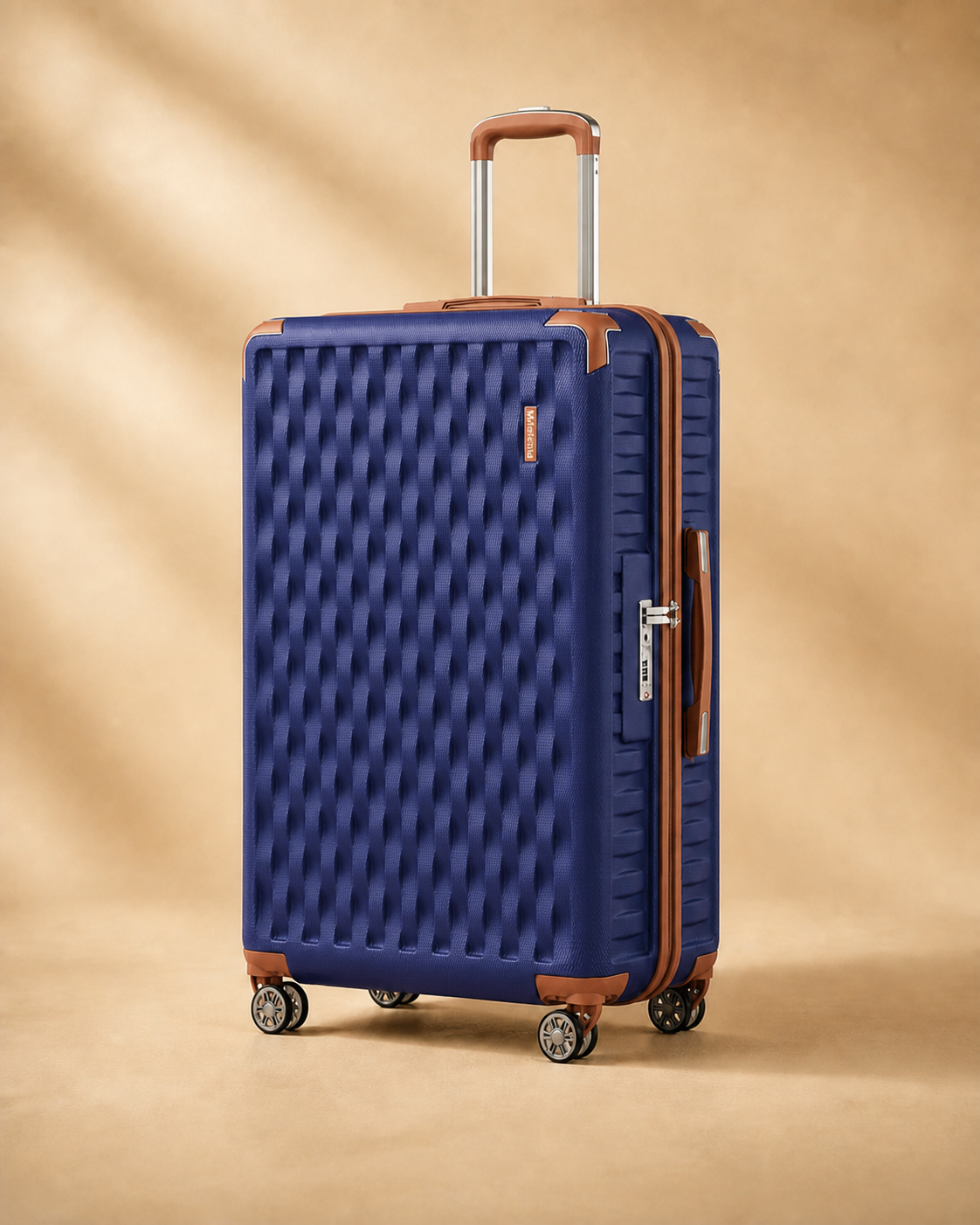 Seaton Hard Shell Cabin Suitcase - 20/24/28 Inch in Blue