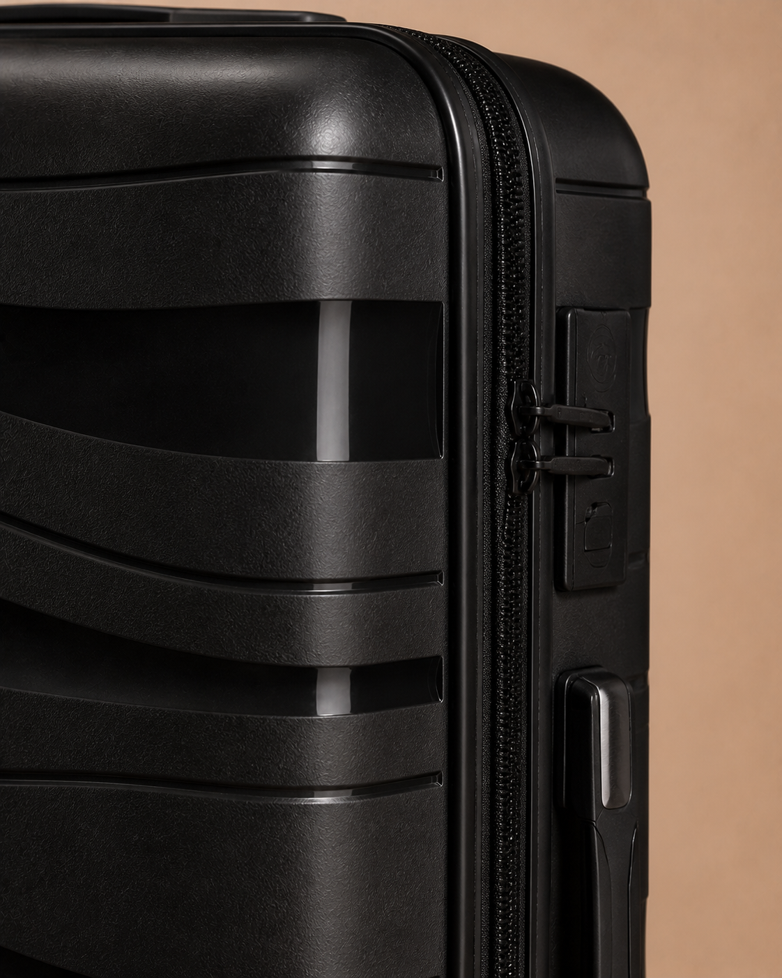 Crovie Large Capacity 3 Piece Hard Shell Suitcase Set - 20/24/28 Inch