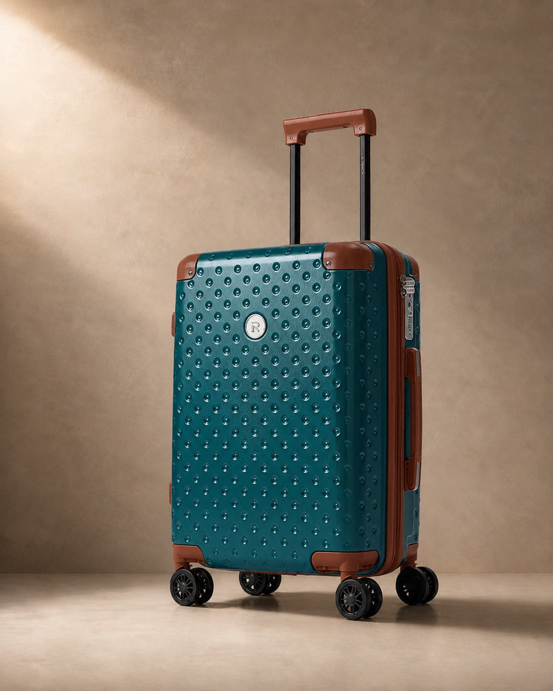 Seatown Large Capacity Cabin Suitcase - 20/24 Inch in Green