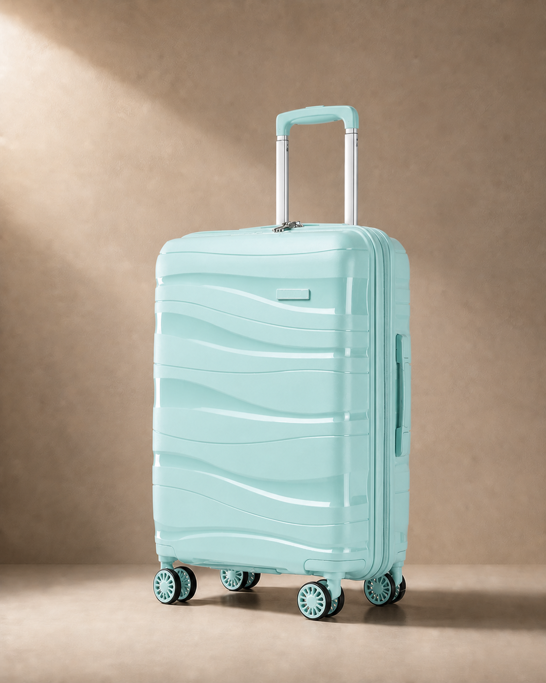Gorran Carry-On Hard Shell Cabin Suitcase - 20/24/28 Inch in Green