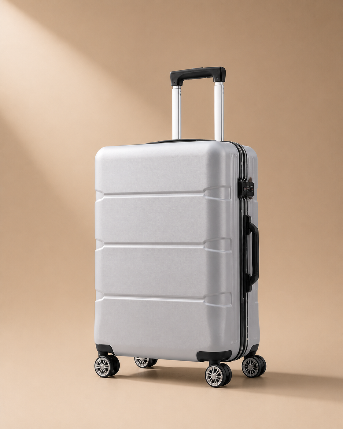 Cley Trolley Hard Shell Cabin Suitcase - 20 Inch in Grey