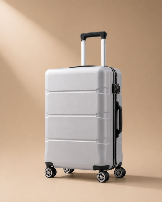 Cley Trolley Hard Shell Cabin Suitcase - 20 Inch in Grey
