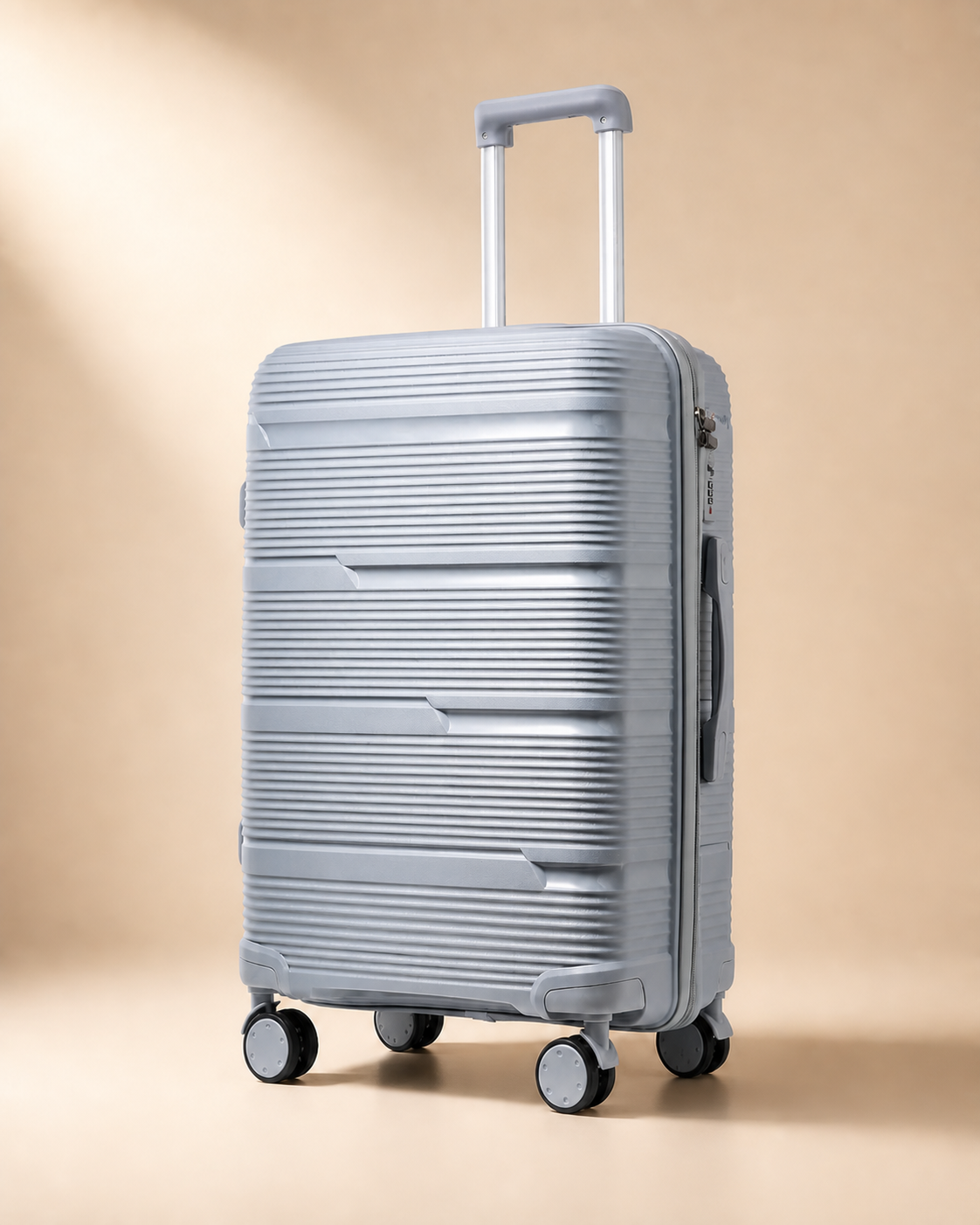 Blakeney Trolley Cabin Suitcase - 20/24/28 Inch in Grey