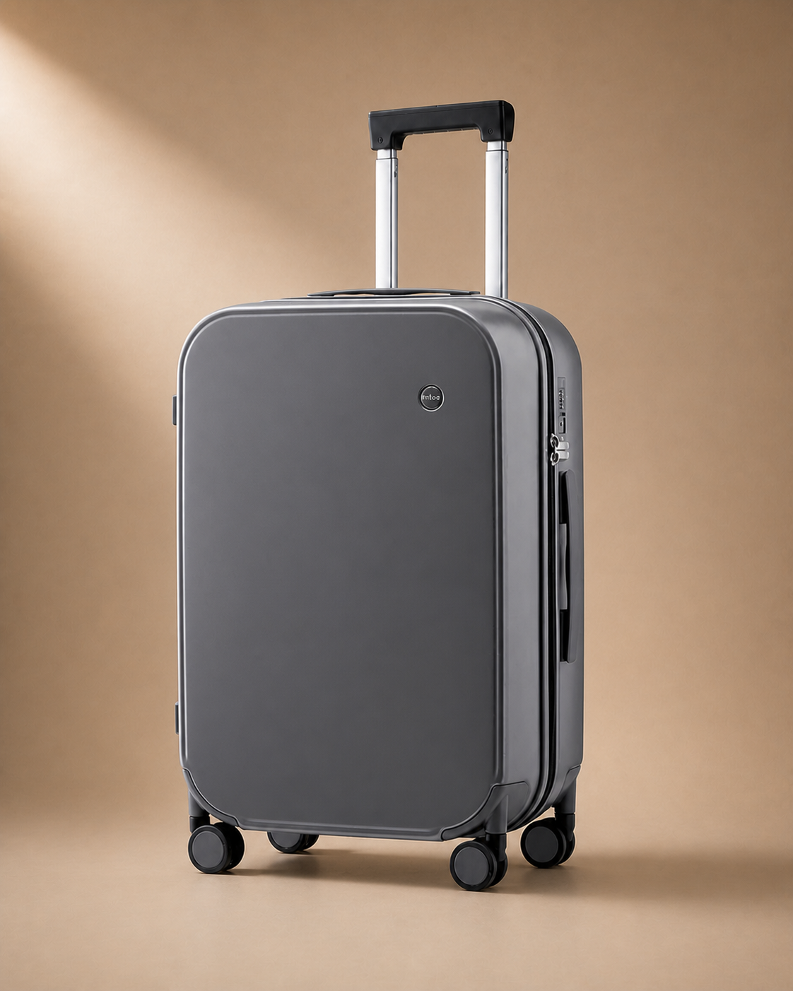 Tintagel Aluminium Frame Cabin Suitcase in Grey