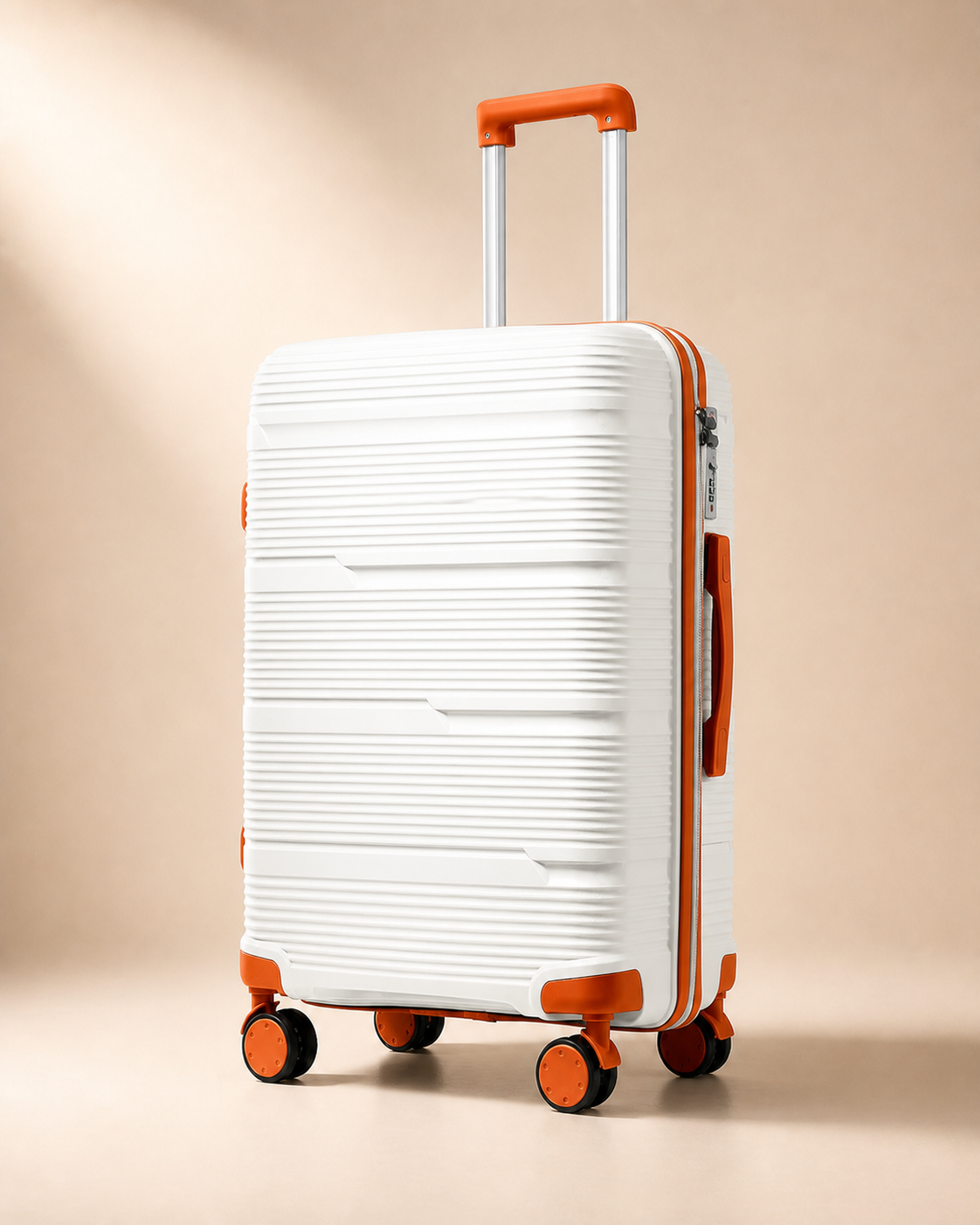 Blakeney Trolley Cabin Suitcase - 20/24/28 Inch in Orange