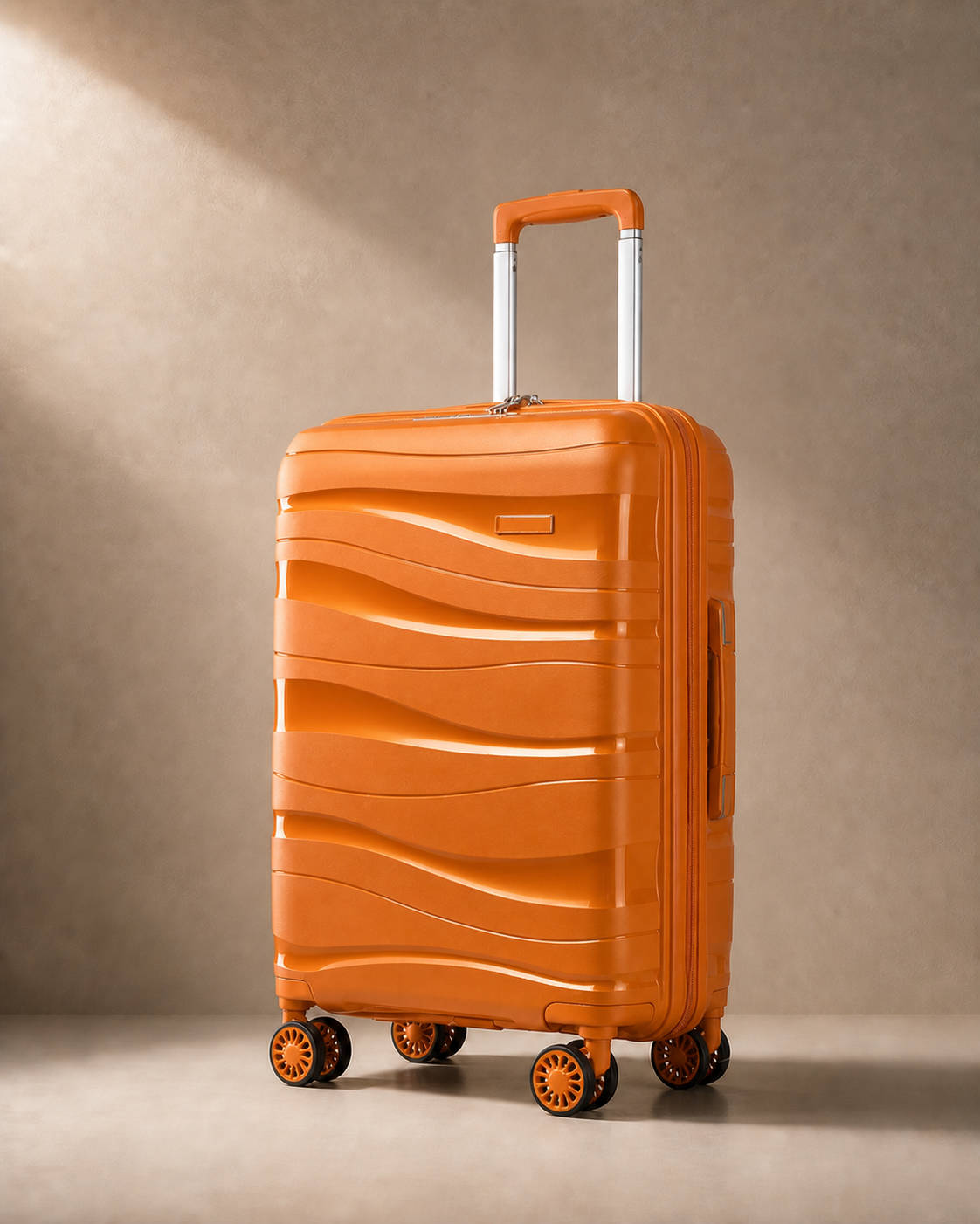 Gorran Carry-On Hard Shell Cabin Suitcase - 20/24/28 Inch in Orange