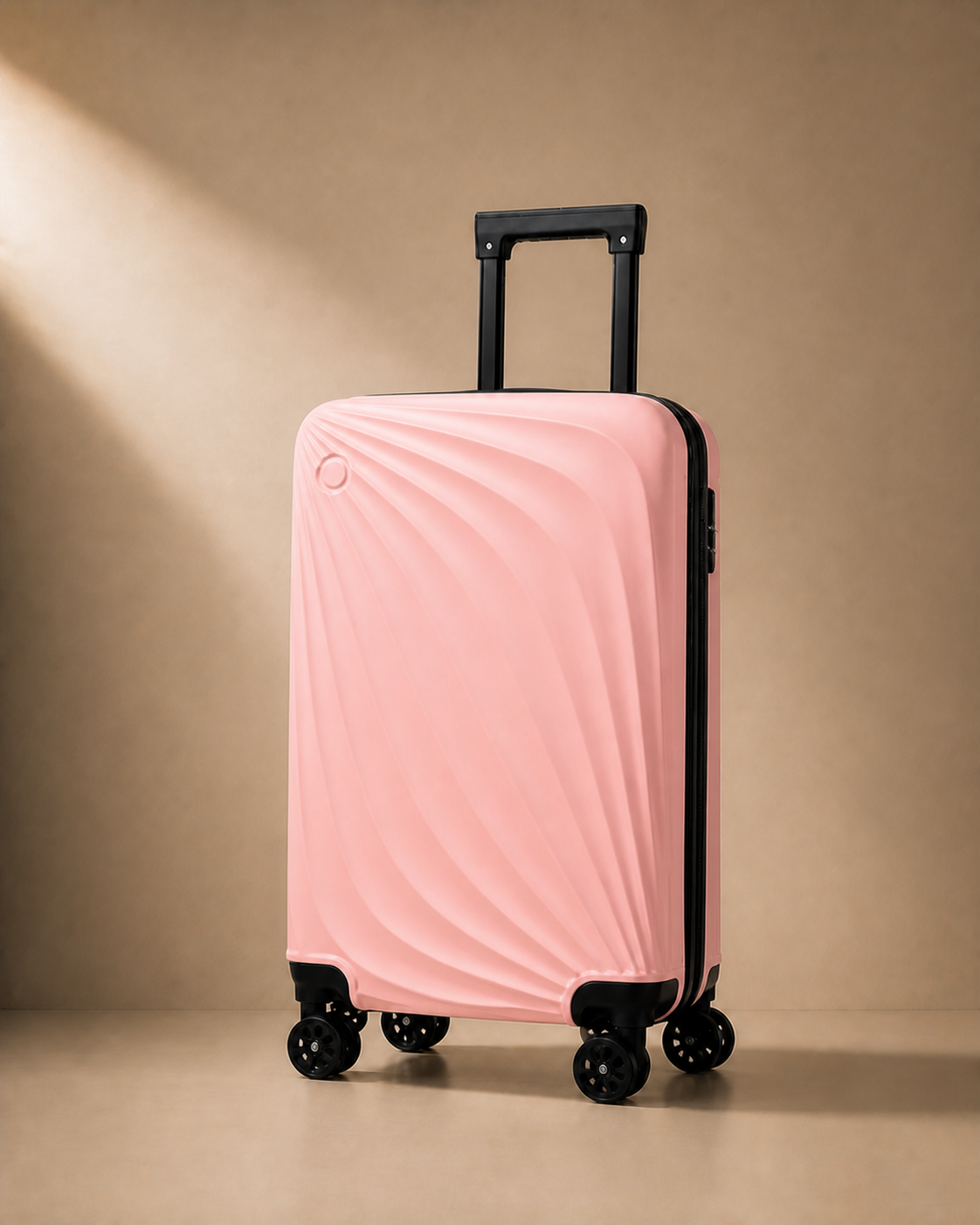 Mousehole 20 Inch Hard Shell Travel Makeup Case in Pink