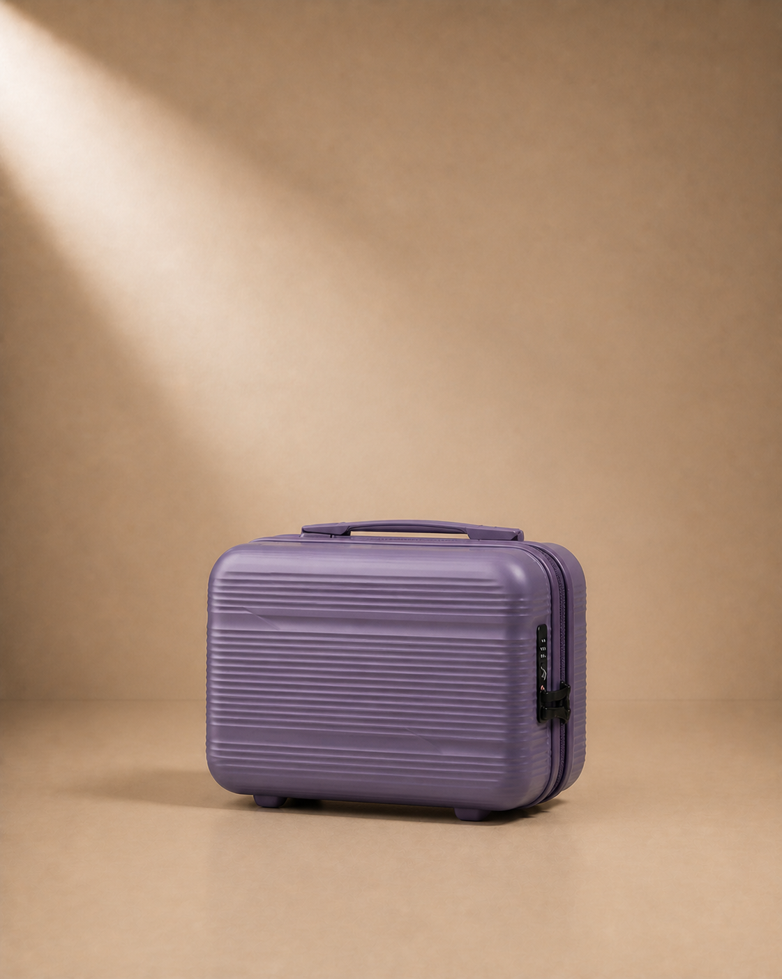 Trebah Travel Makeup Case with Vanity Case - 13/20 Inch in Purple