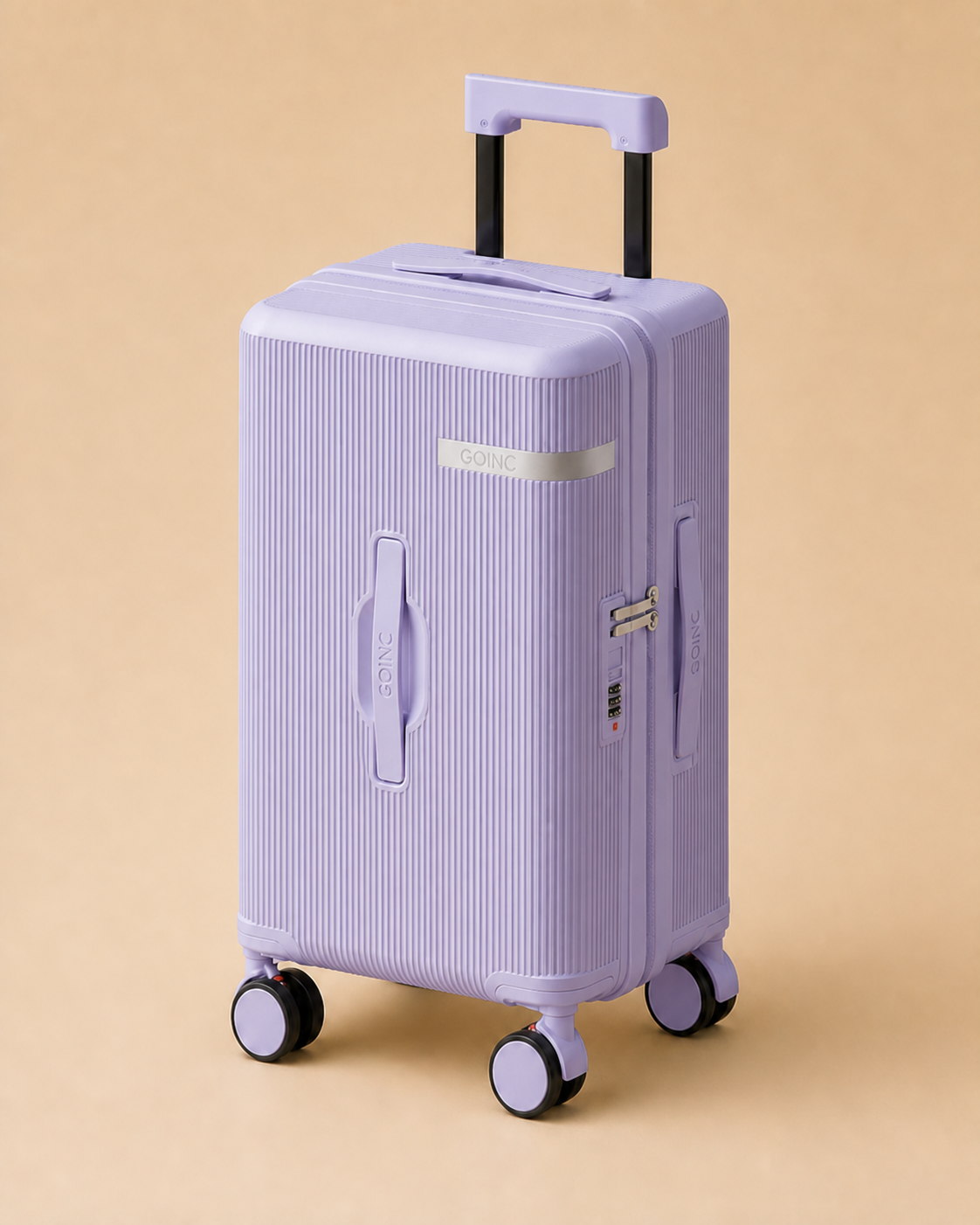 Hawkshead Large Capacity Expandable Cabin Suitcase - 20/24/26/28 Inch in Purple