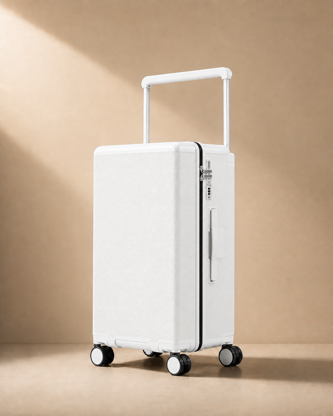 Eype Large Capacity Cabin Suitcase - 20/24/26/28 Inch in White