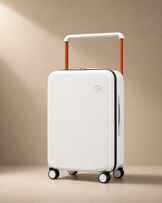 Camber Hard Shell Cabin Suitcase - 20/24 Inch in White