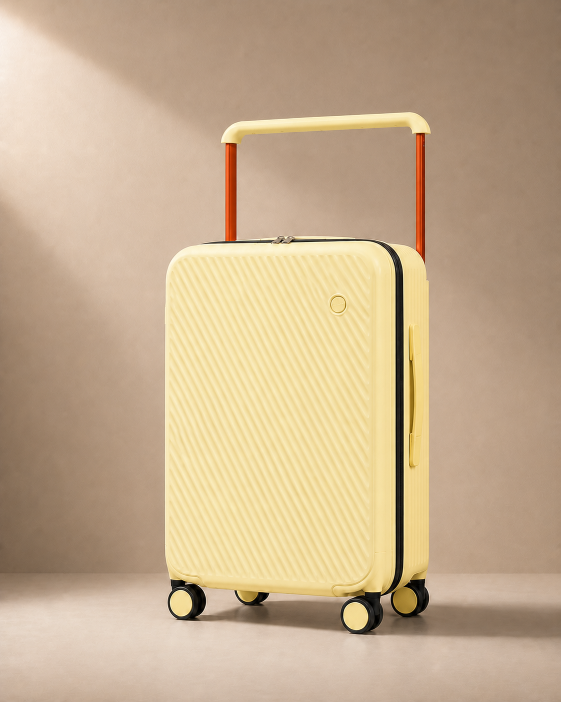 Camber Hard Shell Cabin Suitcase - 20/24 Inch in Yellow