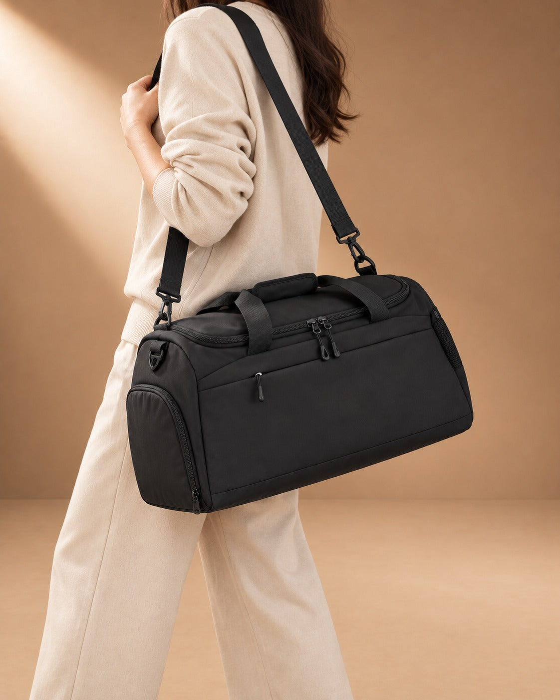 Castleton Sports Duffle Bag with Shoe Compartment - view 3