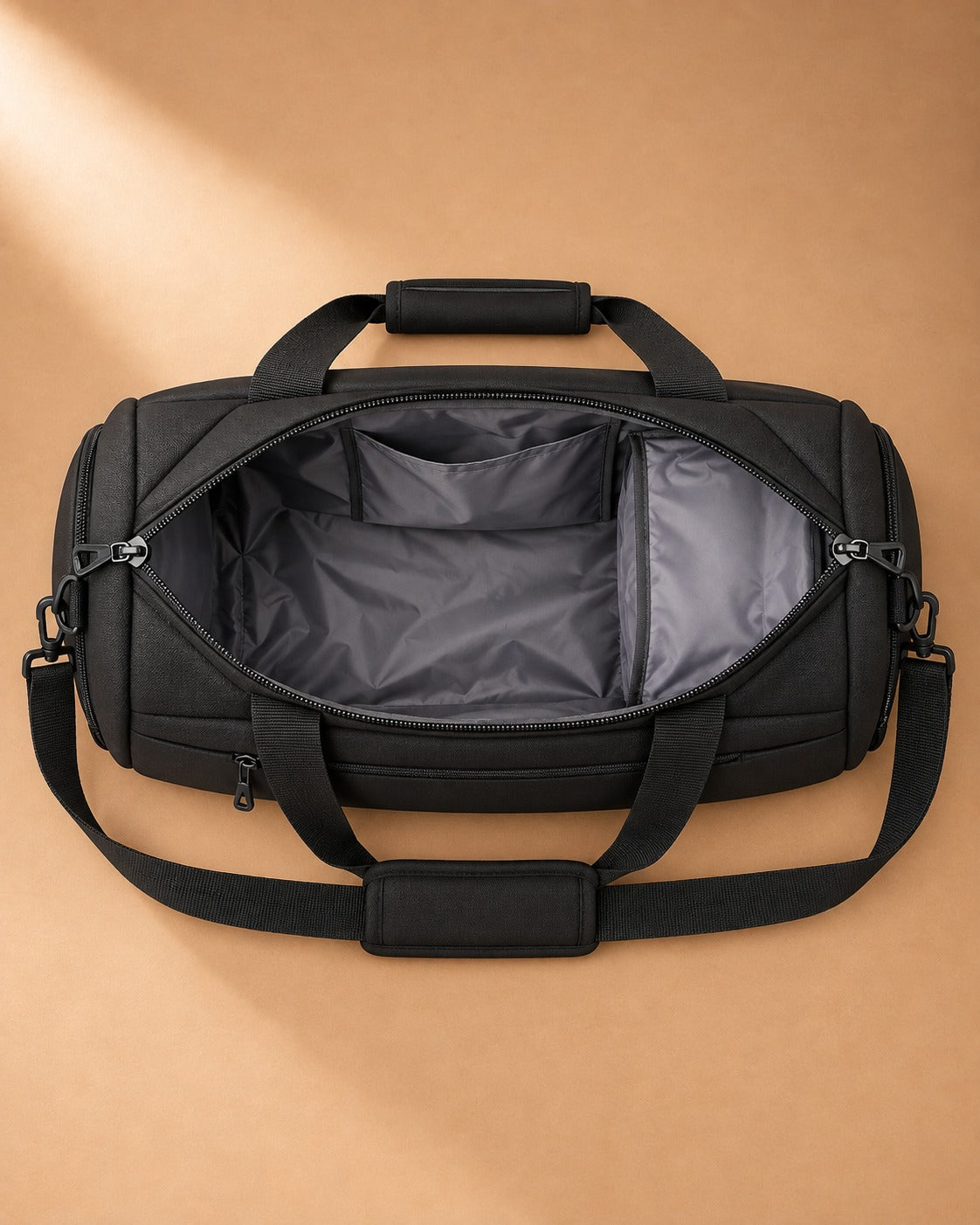 Castleton Sports Duffle Bag with Shoe Compartment - interieur