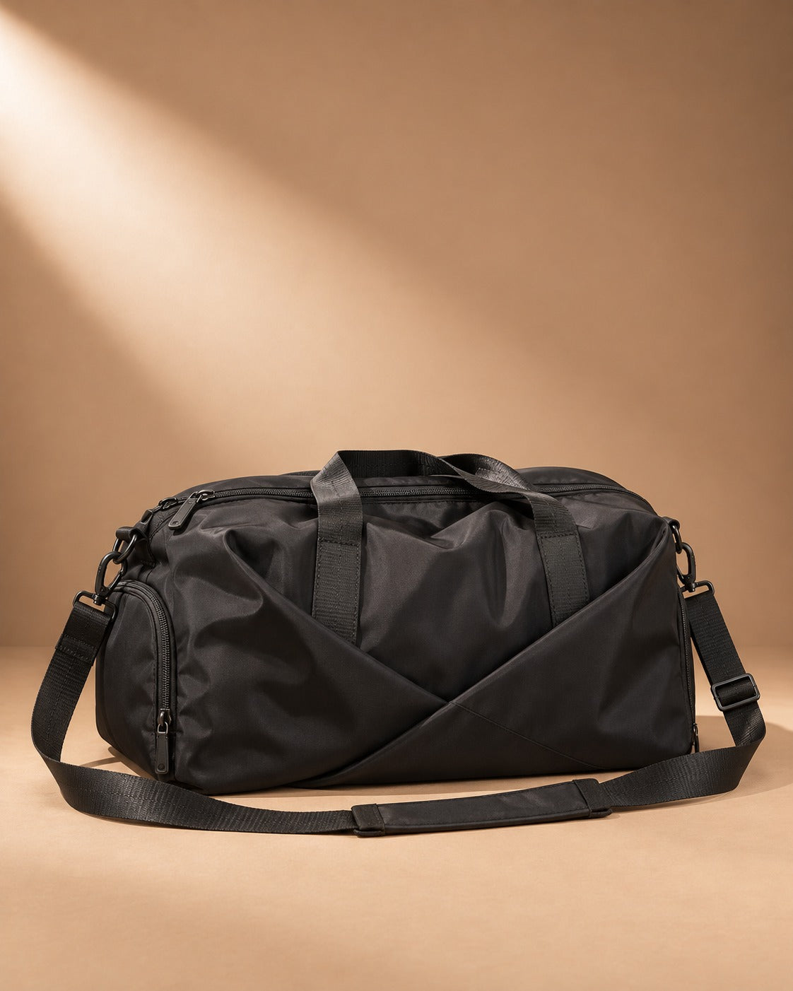 Hexham Women's Gym Bag with Shoe Compartment - Black
