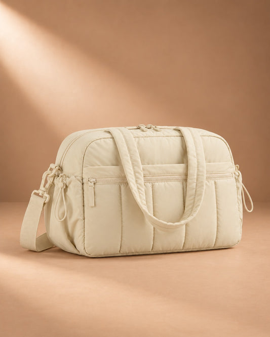 Wooler Quilted Cabin Weekend Bag - face