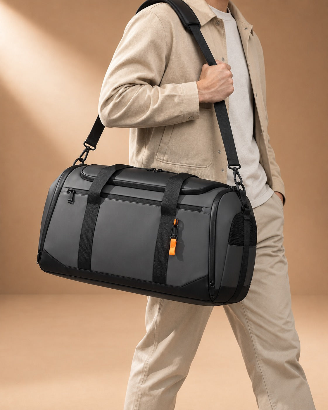 Middleham Sports Duffle Bag with Shoe Compartment 40L - view 3