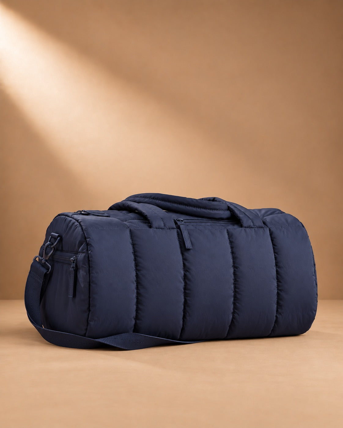 Thirsk Women's Quilted Gym Bag - Navy