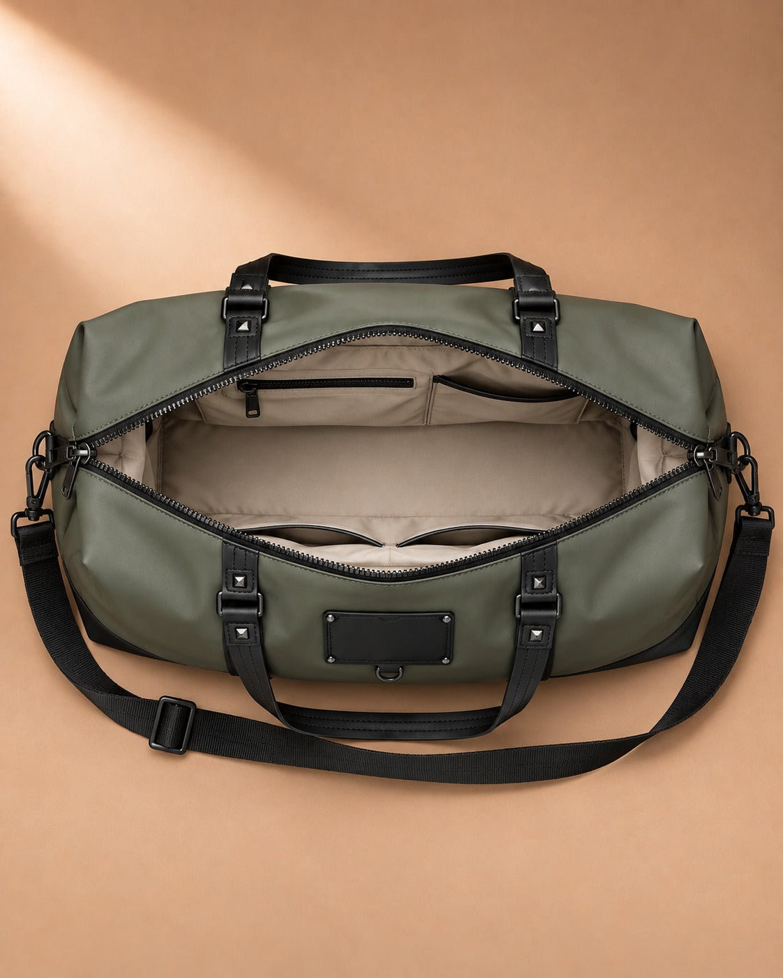 Reeth Two Tone Weekend Holdall - interieur