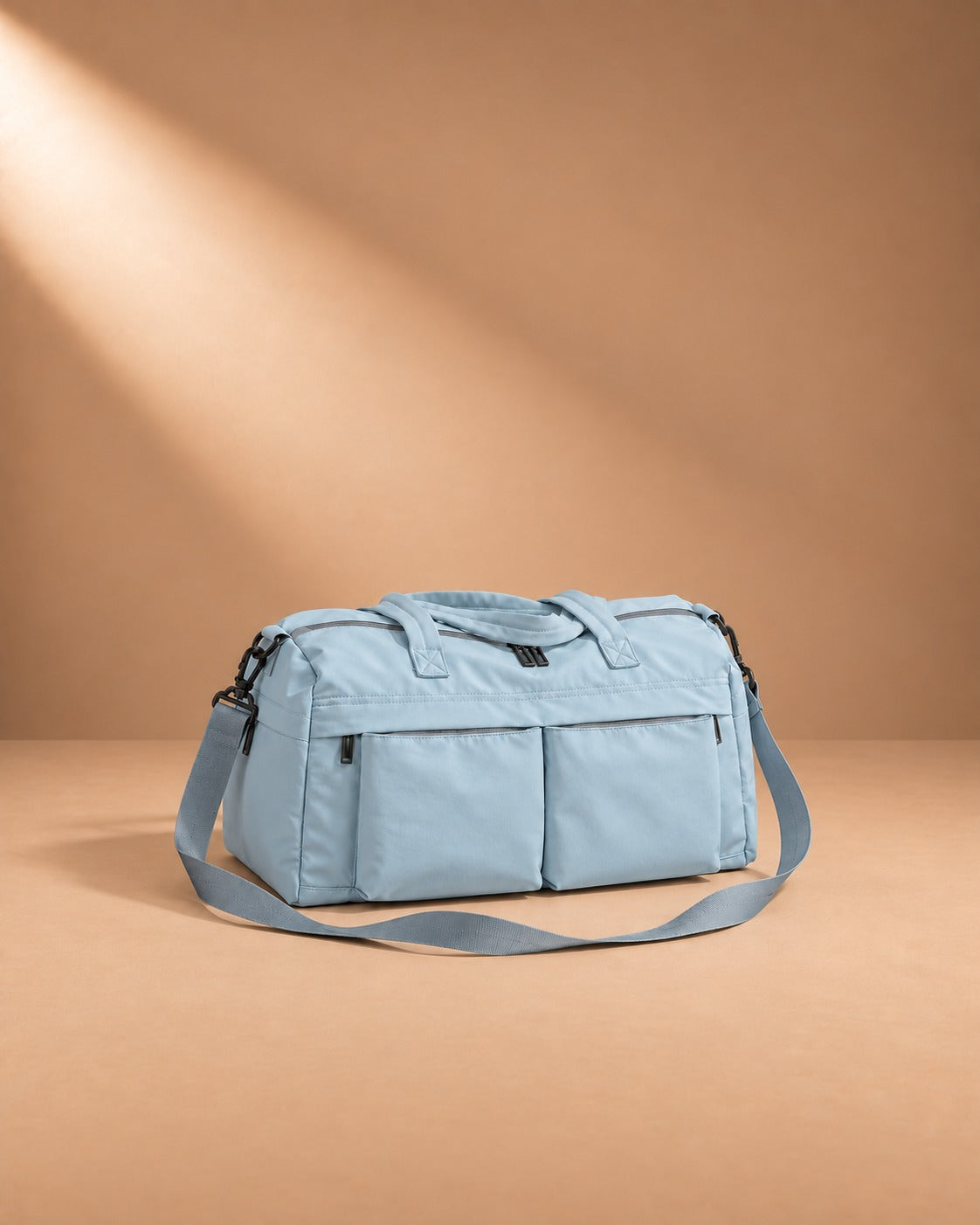Askrigg Foldable Twin Pocket Travel Bag - blue