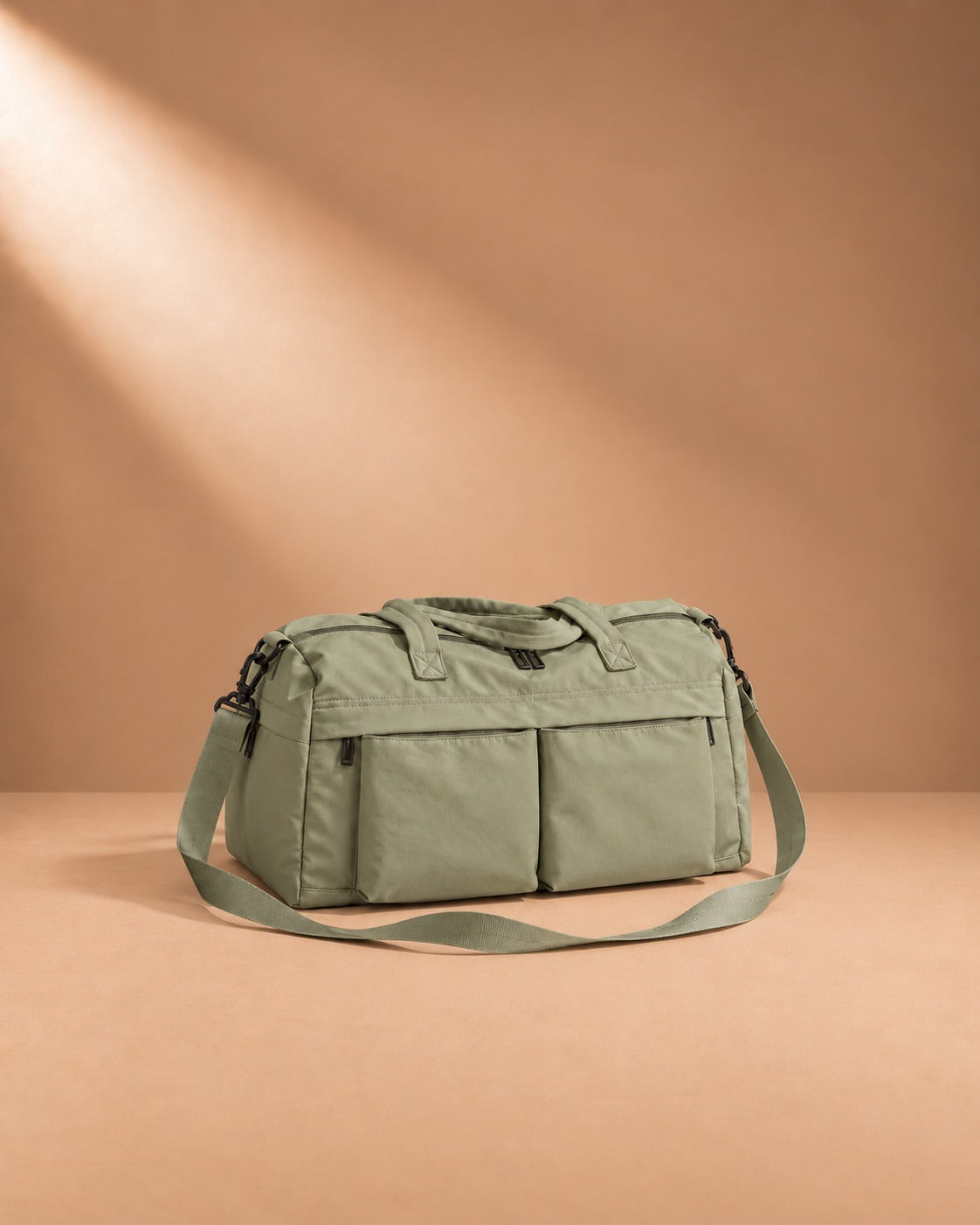 Askrigg Foldable Twin Pocket Travel Bag - green