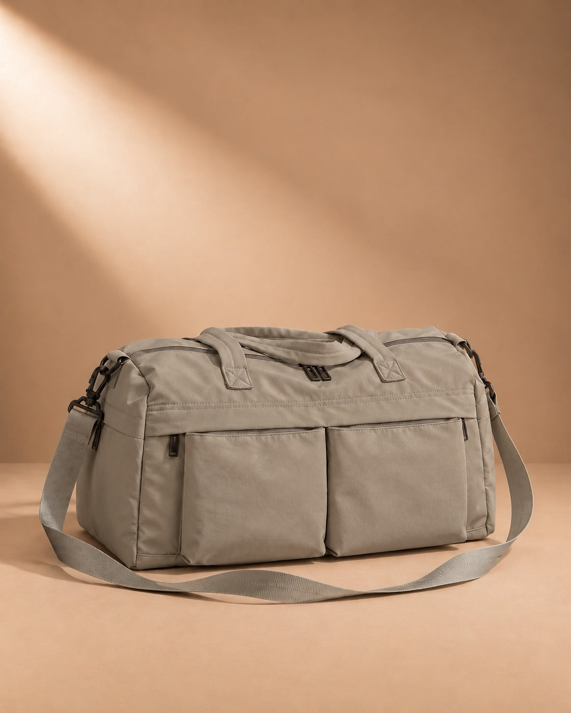 Askrigg Foldable Twin Pocket Travel Bag - khaki