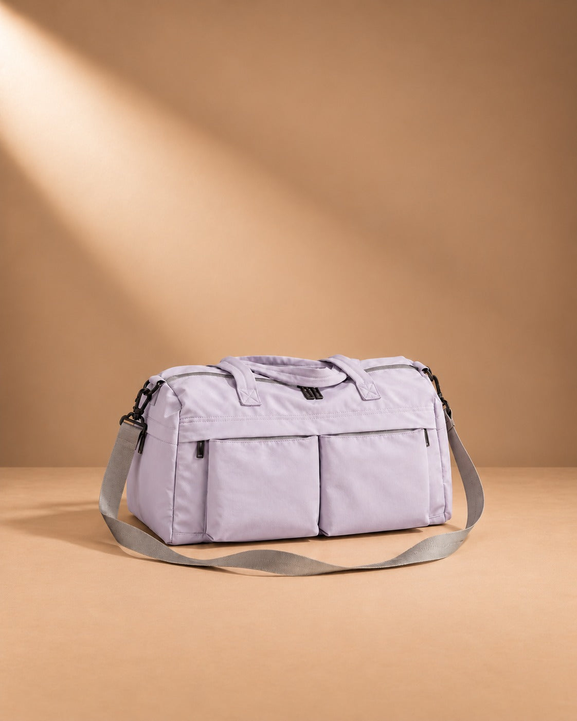 Askrigg Foldable Twin Pocket Travel Bag - purple