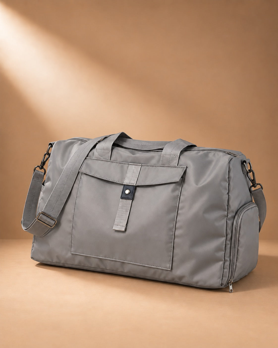 Settle Women's Clasp Weekend Bag - Grey