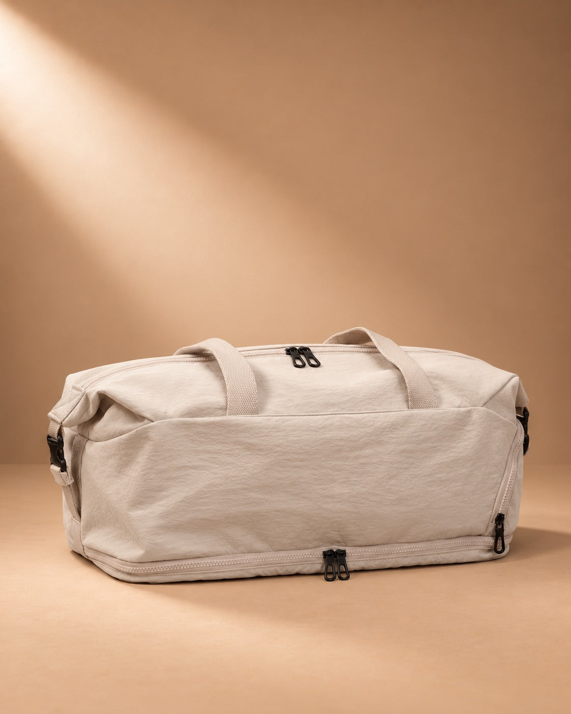 Dent Soft Wide Base Weekend Bag - beige