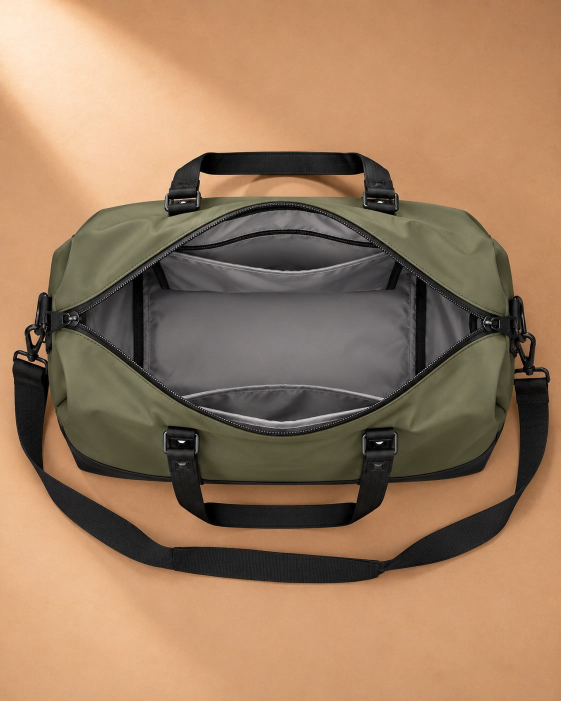 Burnsall Two Tone Travel Holdall - interieur