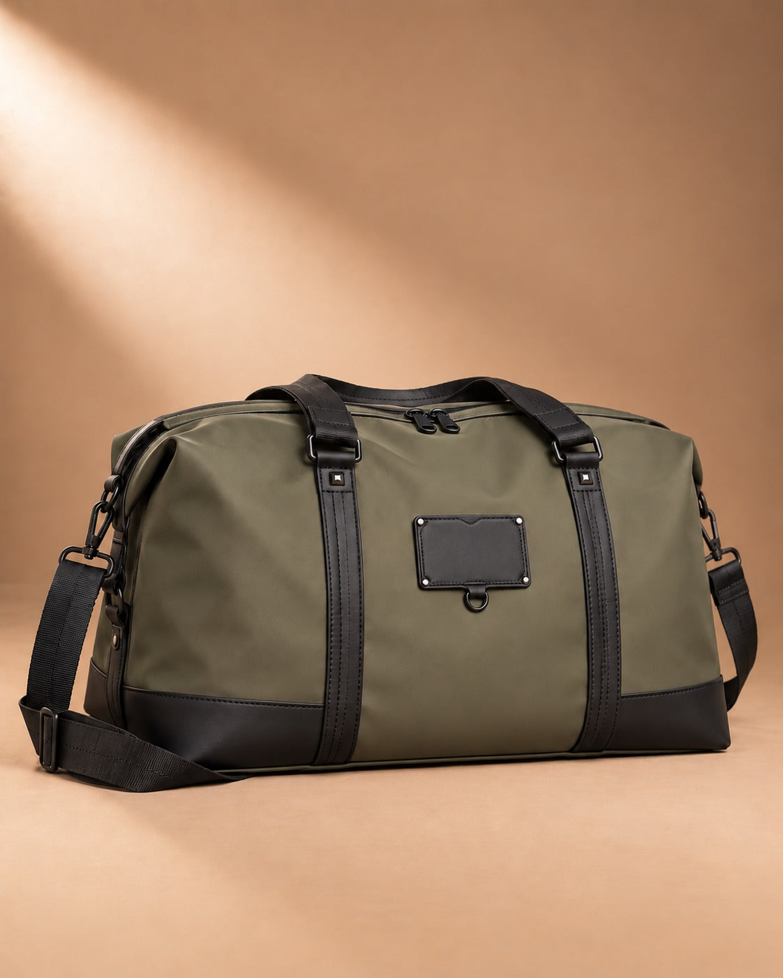 Burnsall Two Tone Travel Holdall - Green