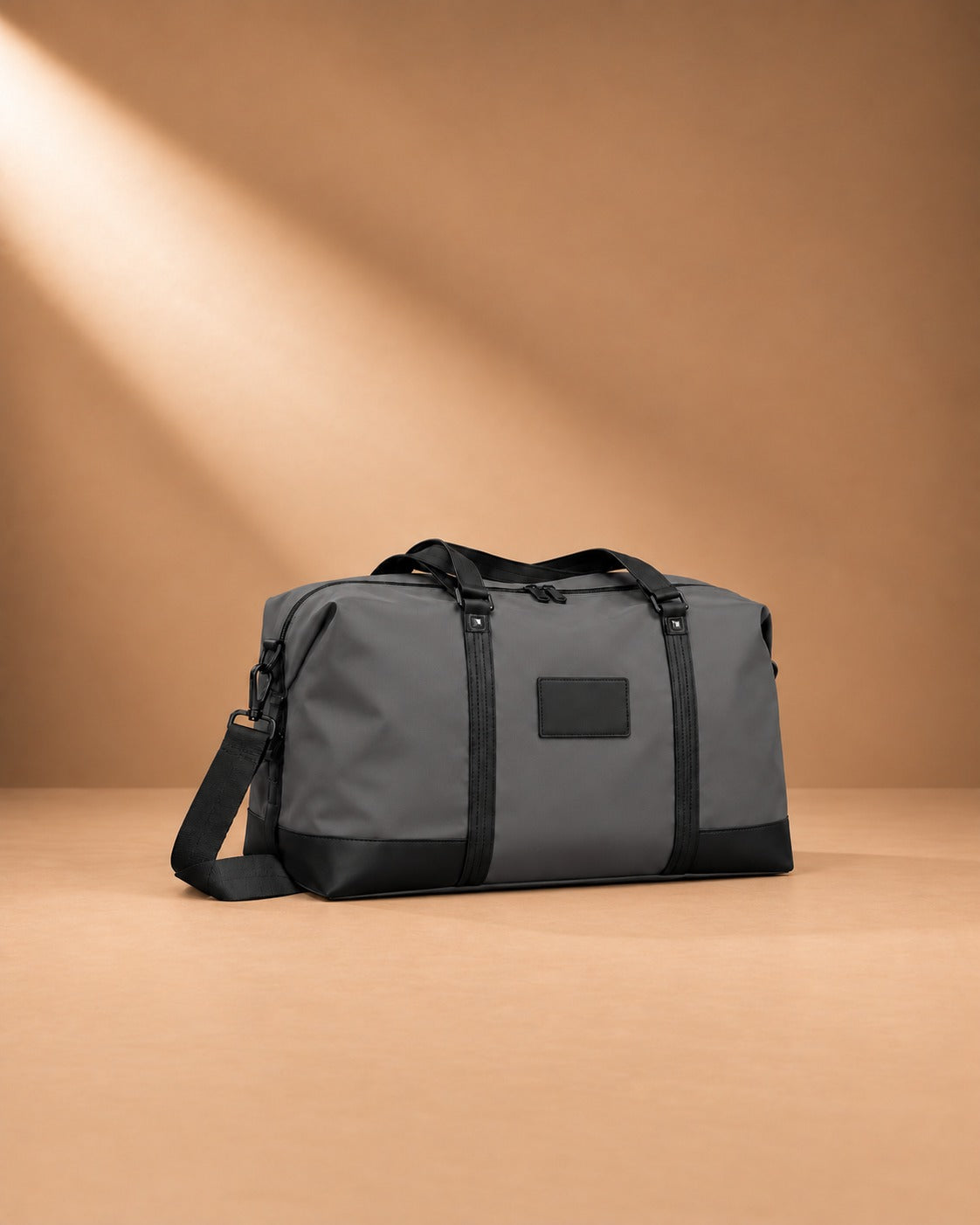 Burnsall Two Tone Travel Holdall - grey