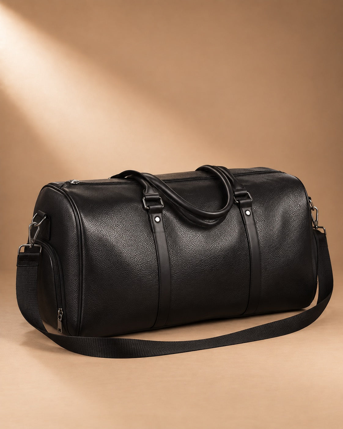 Kettlewell Retro Leather Duffle Bag - view 1