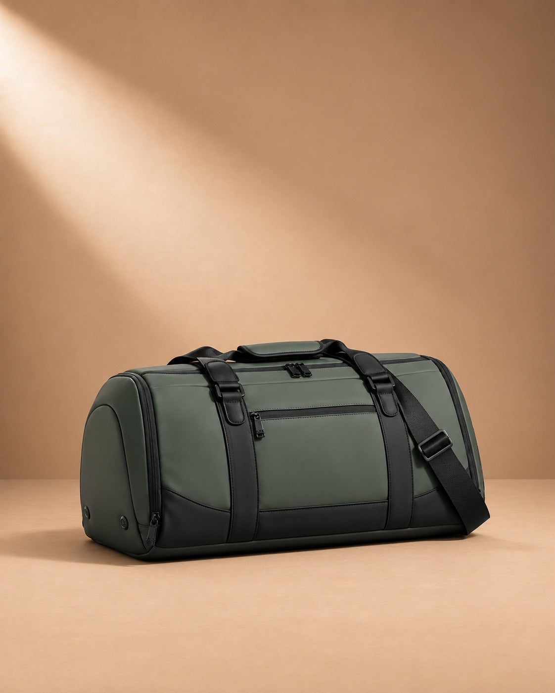 Linton Sports Duffle Bag with Shoe Compartment - Green
