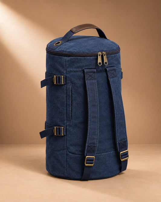 Arncliffe Canvas Barrel Duffle Backpack - bout