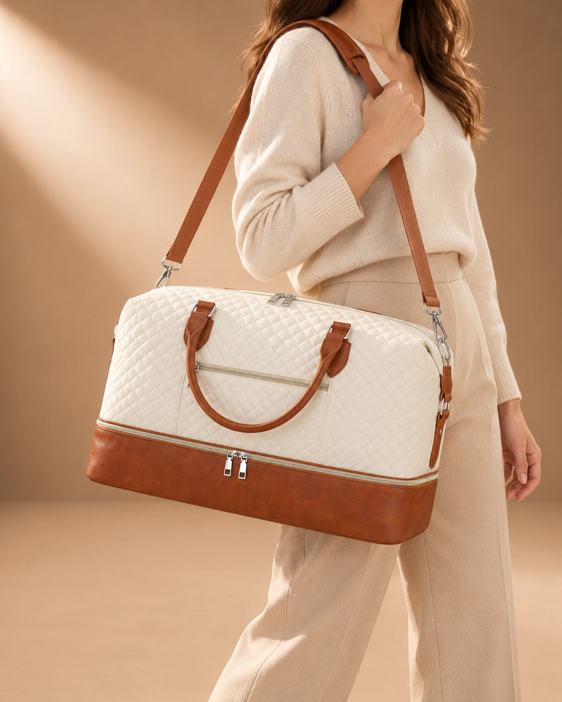 Buckden 3 Piece Quilted Weekender Set - view 3