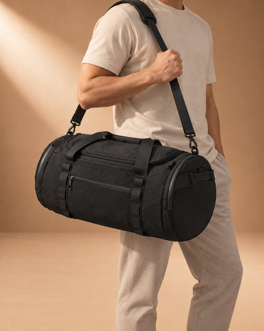 Aysgarth Barrel Gym Duffle Bag - view 3