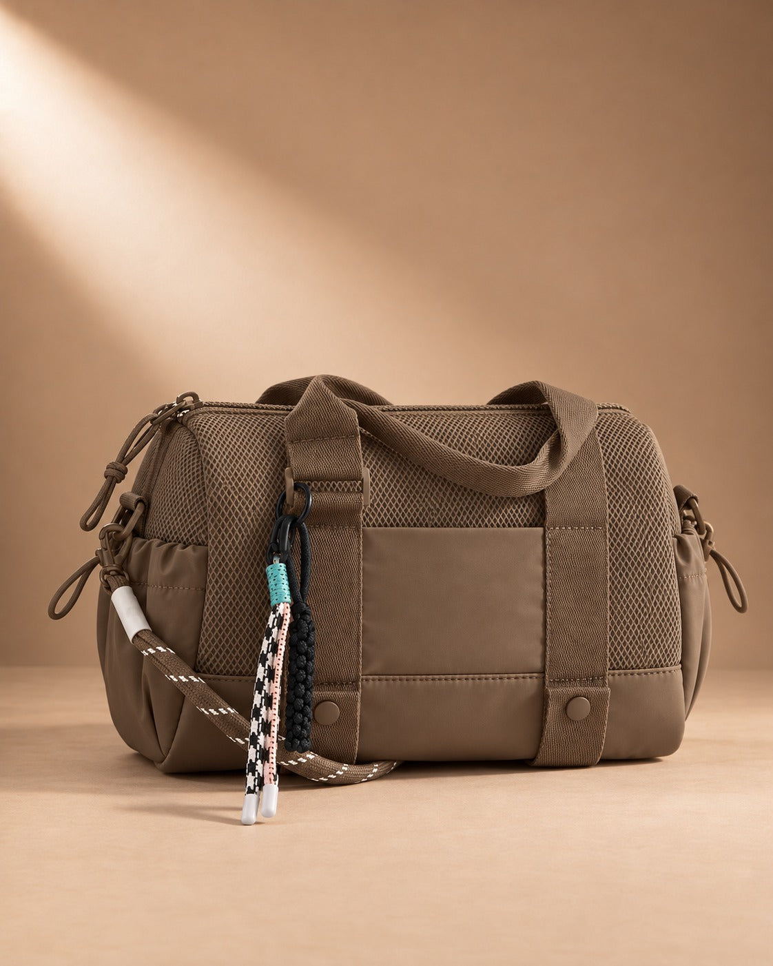 Redmire Quilted Mini Sports Tote Bag 5.5L - coffee