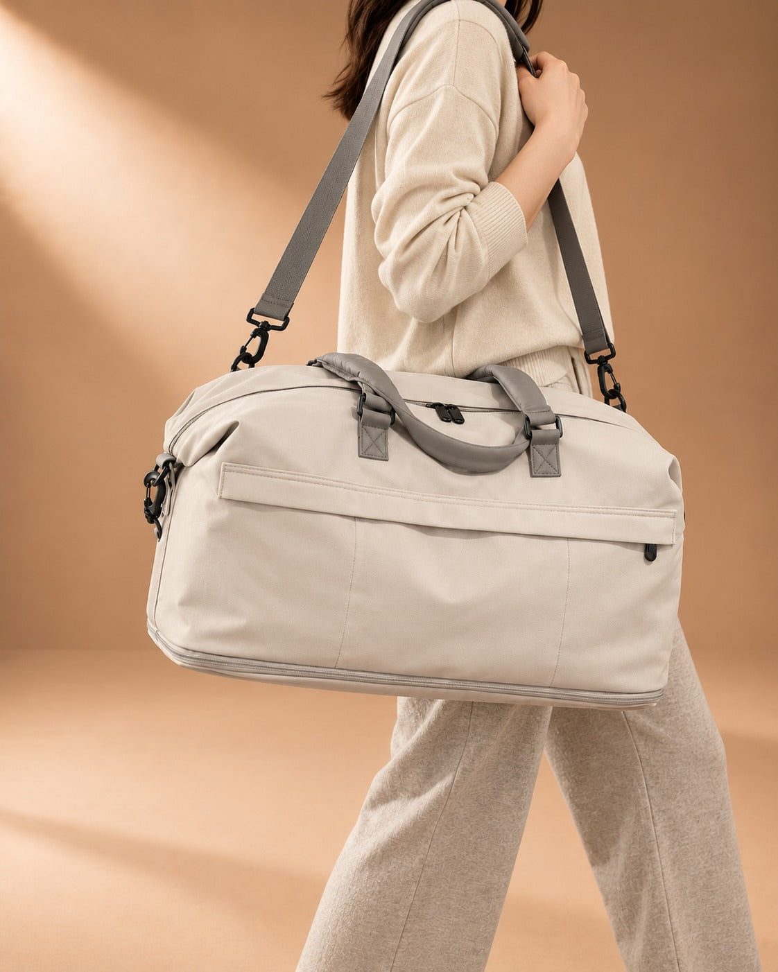 Threshfield Expandable Soft Travel Holdall - porte