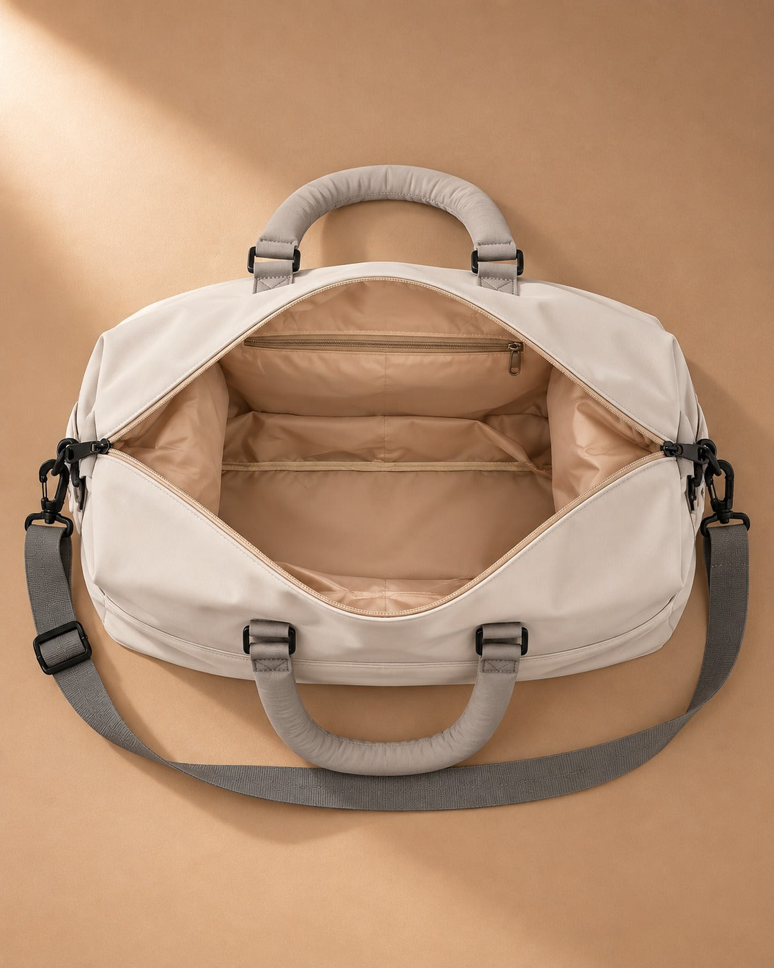 Threshfield Expandable Soft Travel Holdall - interieur