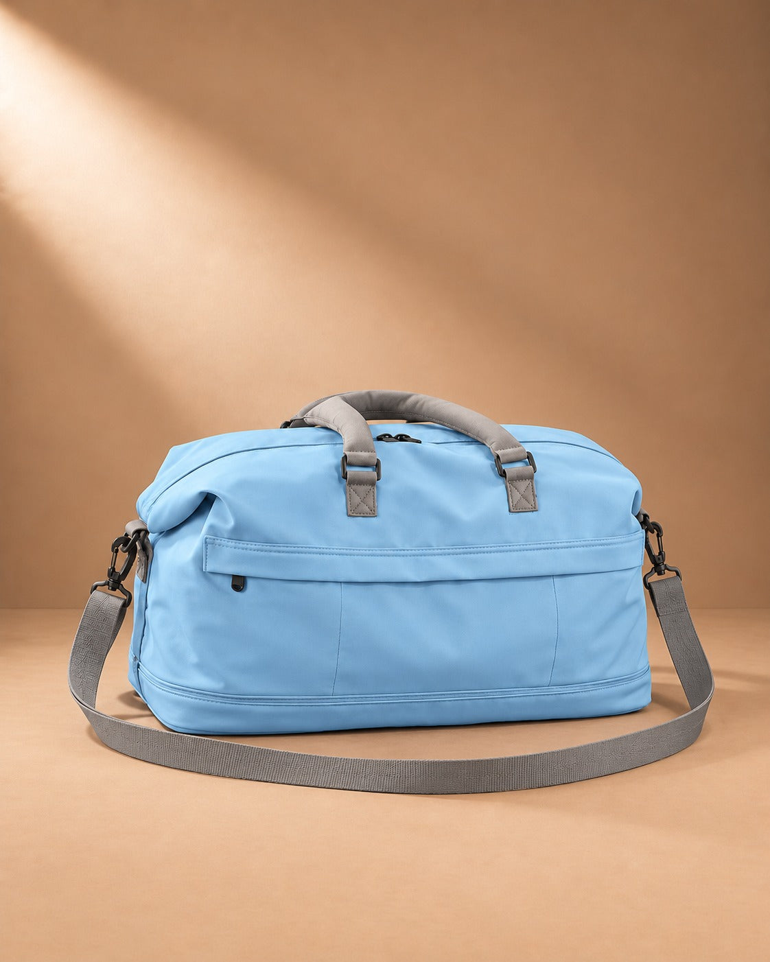Threshfield Expandable Soft Travel Holdall - blue