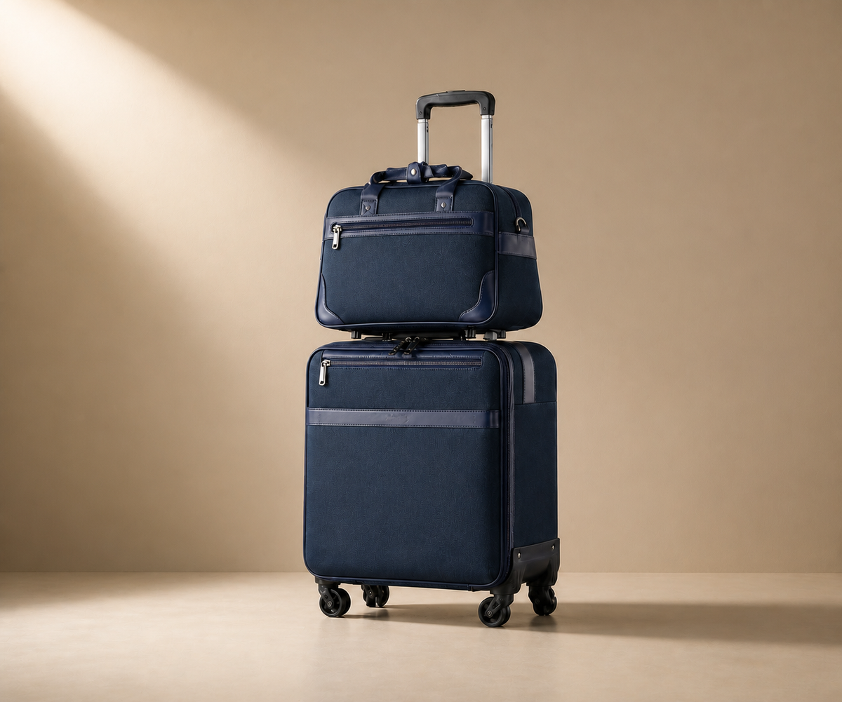 Llangrannog Cabin Suitcase - 14/18 Inch - 18 inch with 14 inch 2 variant premium studio photo