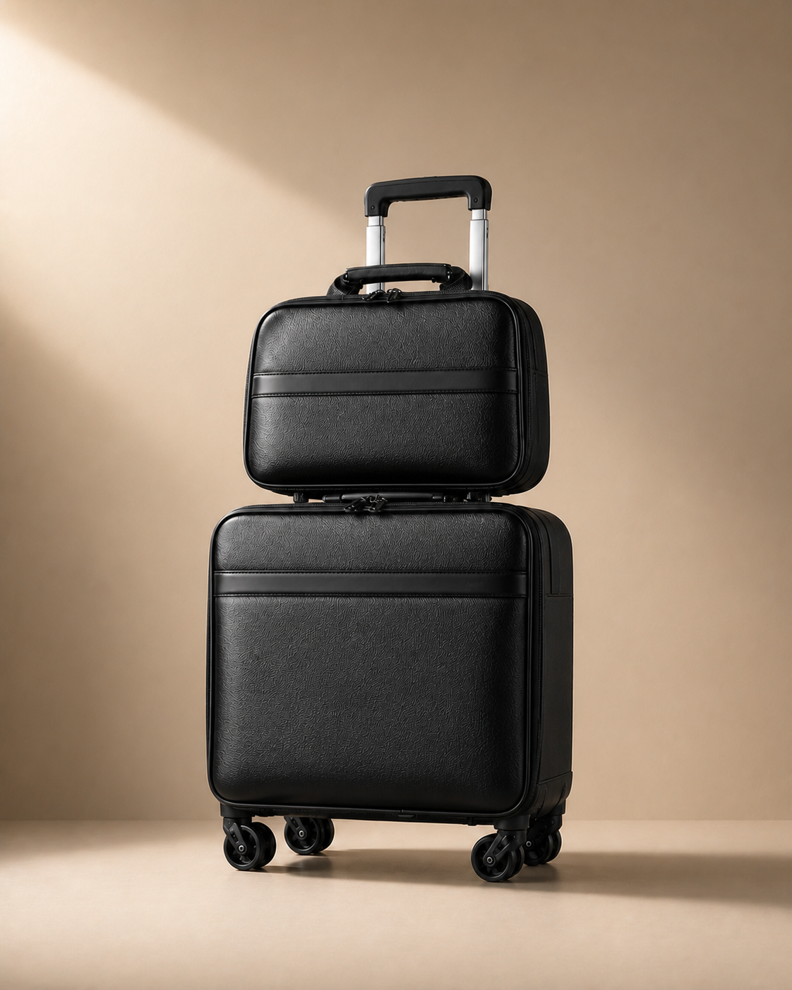 Llangrannog Cabin Suitcase - 14/18 Inch - 18 inch with 14 inch 4 variant premium studio photo
