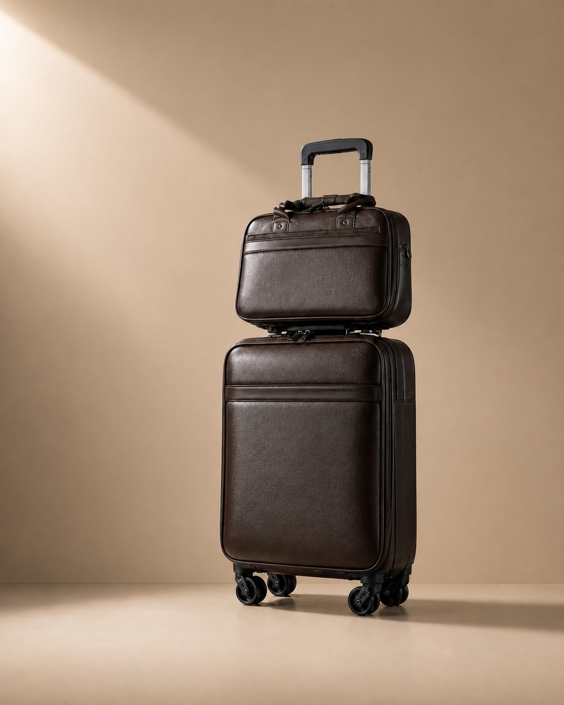 Llangrannog Cabin Suitcase - 14/18 Inch - 18 inch with 14 inch 5 variant premium studio photo