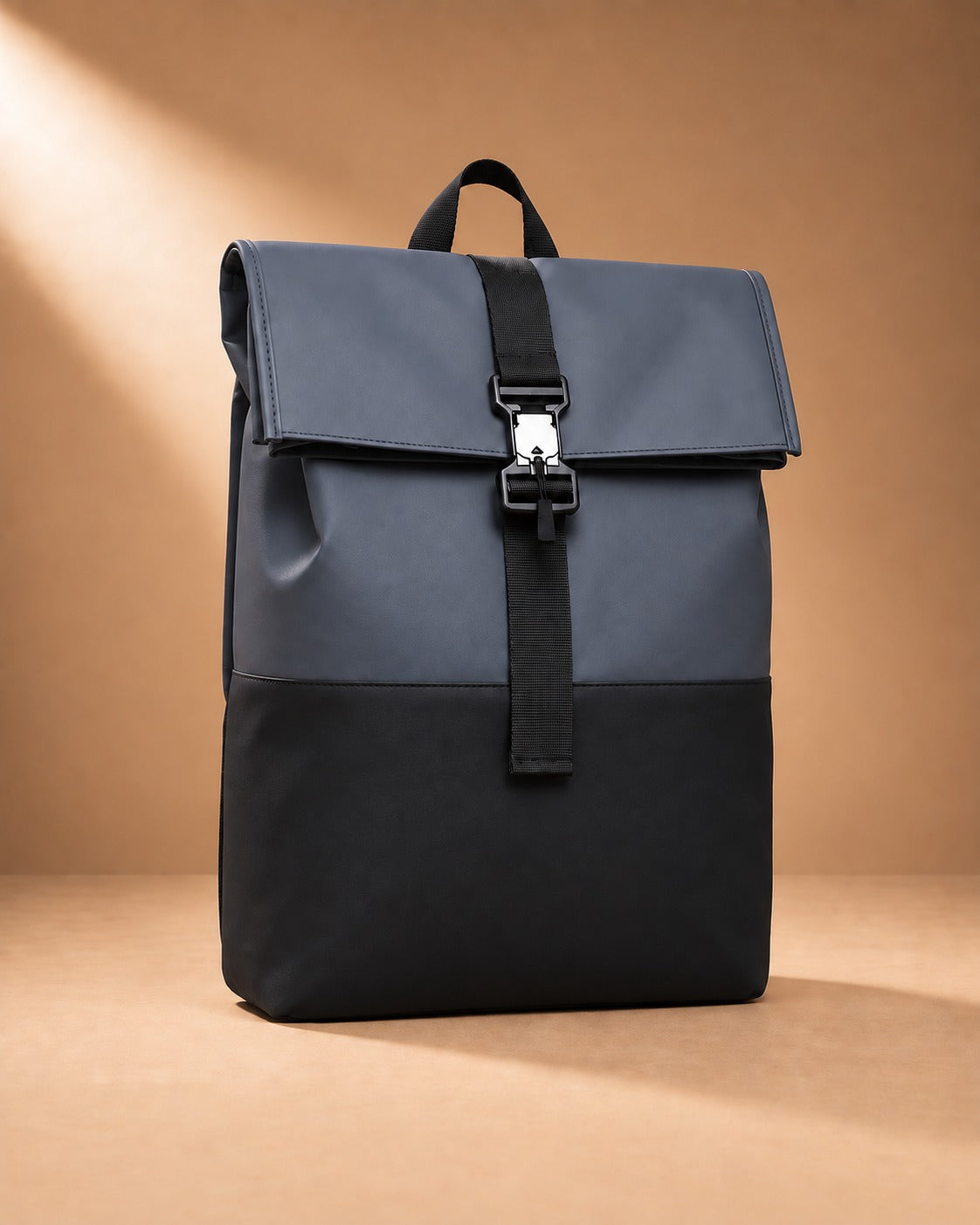 Helvellyn Roll Top Travel Backpack - grey