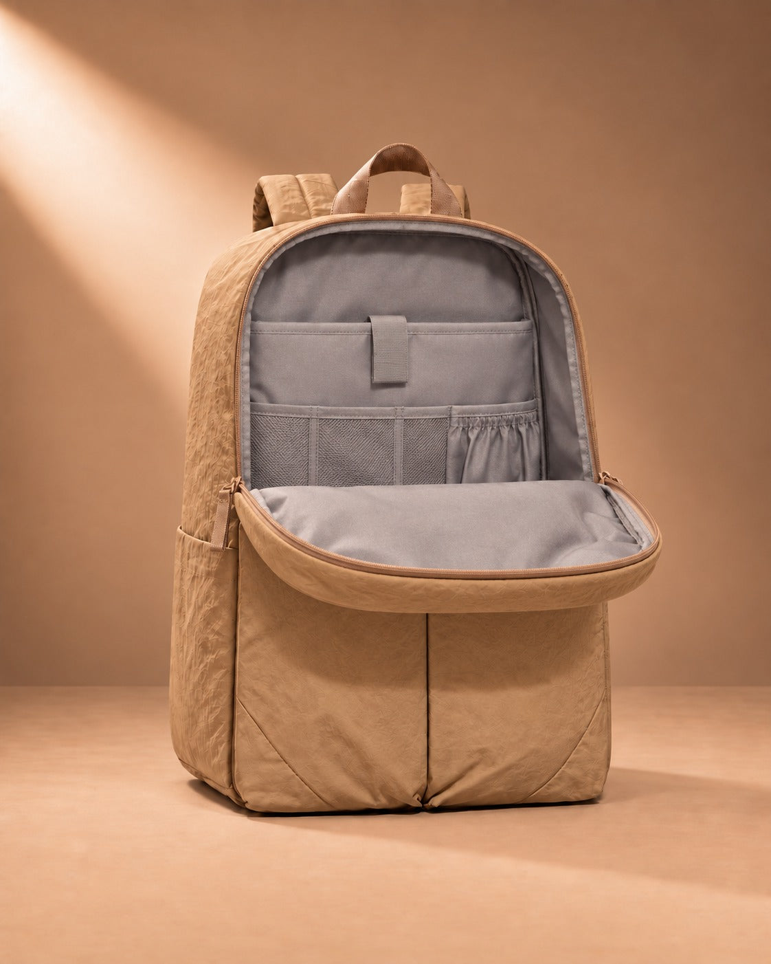 Skiddaw Crinkle Nylon Travel Backpack - 4