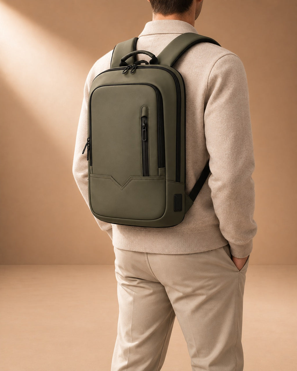 Borrowdale Slim Water-Resistant Laptop Backpack - view 3